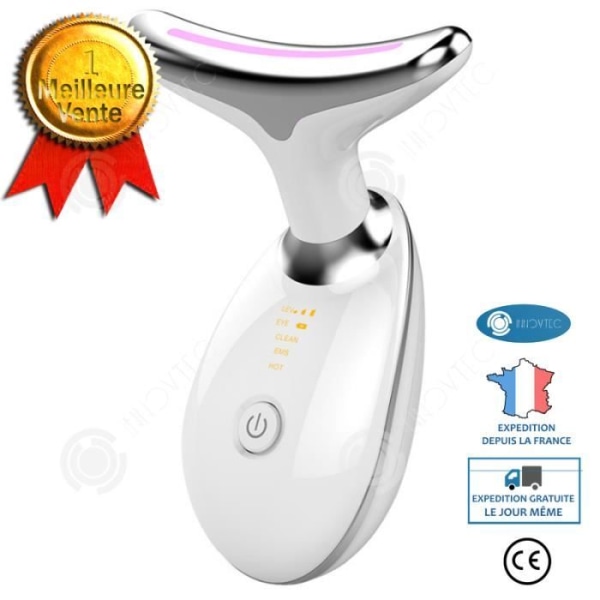 INN® Massage Device, Neck Beauty Device, Hot Compress, Colored Light Intro Device, Massage Device