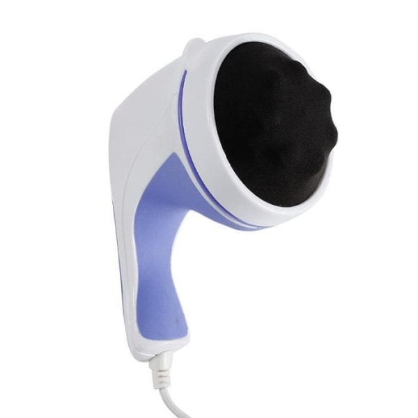 Effektiv elektrisk massageapparat - Anti-celluliter - För rygg, muskler, fötter, nacke, axlar, vader - total avlastning Vitt och lila