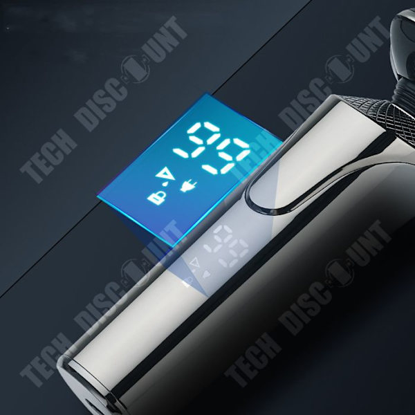 TD Smart högpresterande elektrisk rakapparat med LCD-display, uppladdningsbar, kroppstvätt, skäggklippare, den bästa presenten för män.
