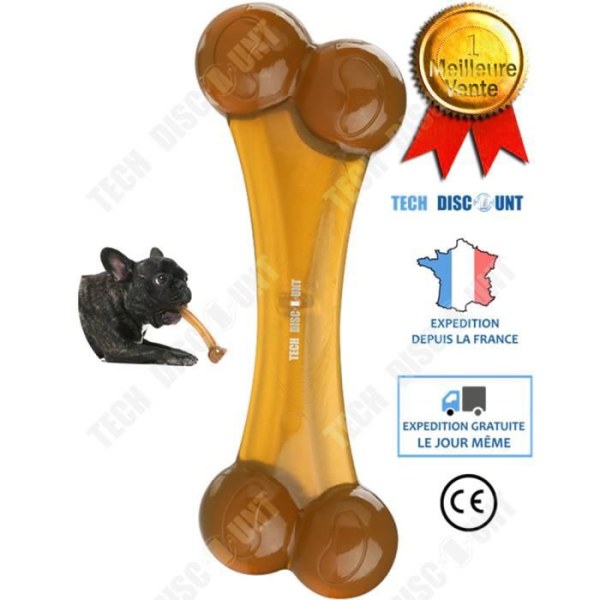 TD® Bone Dog Chew Tålig Stor Hund Storlek L 17cm Leksak Oförstörbar Tuff Stark Stora Husdjur Billigt