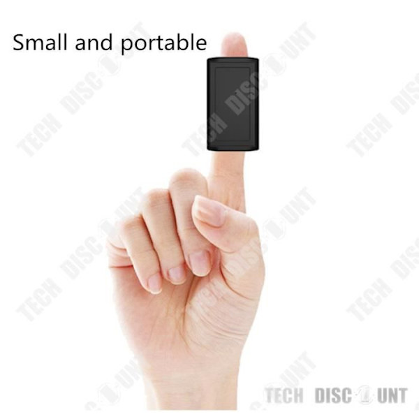 TD® GPS Locator Starkt magnetiskt sug Billarm Fri plats Smart Anti-förlorad spårningsenhet