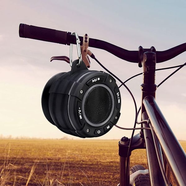Bluetooth-højttaler - TD - Bærbar - Batteritid 3-8 timer - Bluetooth 5.0 - Vandtæt IPX7