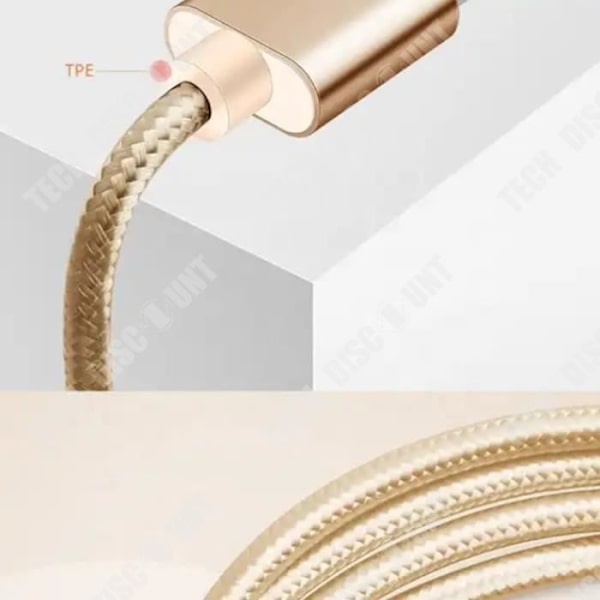 TD® USB-kabel Android-mobiltelefon Nylonflätstöd Snabbladdning Stabil laddning