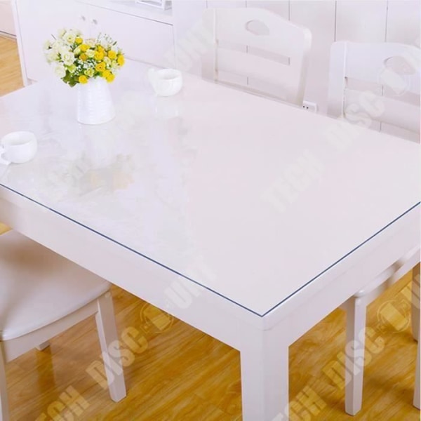 TD® Transparent duk idealisk för hemmabord vardagsrum kök interiör anti-fläckskydd håller hemköket rent