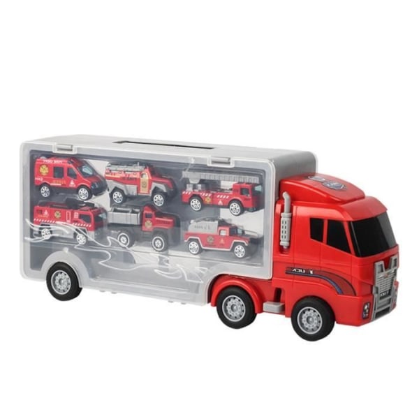 Leksaksbehållare för barn - CONFOZEN - Bil - Röd - ABS - 30*15*22 - Färdighetsträning