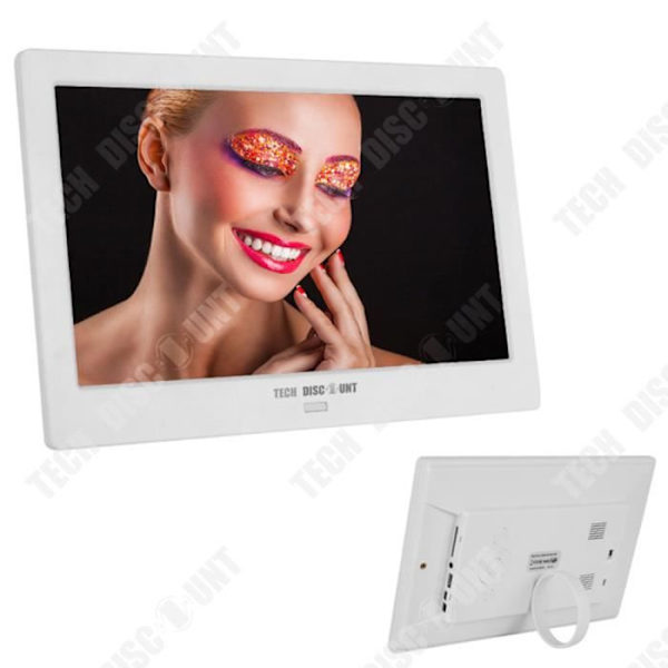 Digitalram - TD® - 10 tum - Upplösning 1024x600 - Ultra tunn - SD/USB-kompatibilitet