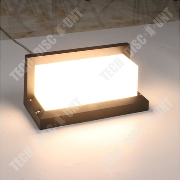 TD® TEMPSA Appliqué Lampe COB LED Væg Lys Trappe Hotel Have Udendørs Vandtæt Hvid Varm 12W