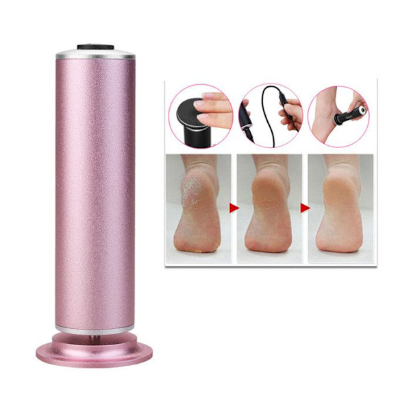 Elektriske fodbørster TD® Model med stik Automatisk pedicure med 60 slibeblade