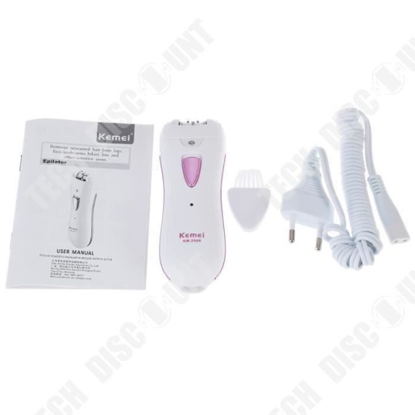 TD® Mini Barber Kvinder genopladelig Vaskbar elektrisk epilator til Rejse Essentiel Genopladelig Elektrisk Epilator til Kvinder