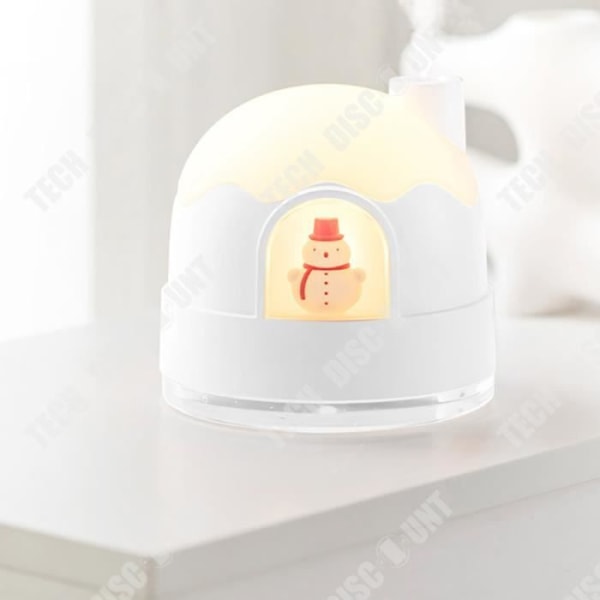 TD® Mute Night Light Luftfuktare Mini USB Luftfuktare Sovsal Hushållsluftfuktare