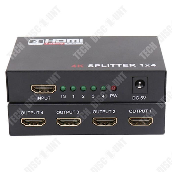 TD® HD splitter hdmi fjärrsignalöverföring en punkt fyra hdmi splitter 4k splitter splitter 4k high definition