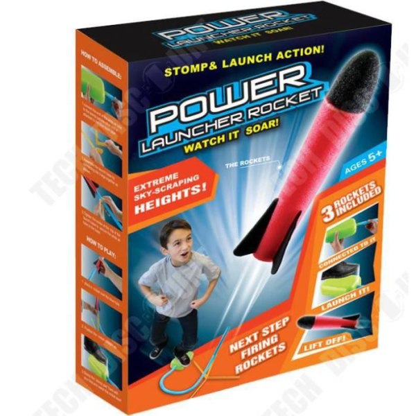 TD® pedagogisk leksakskanon missil raketgevär Pedal utomhus barnleksaker raketgevär