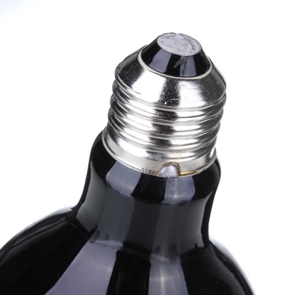 E27 100W Infrarød Varme lampe UVA Terrarium Vivarium Reptil Varme Sort