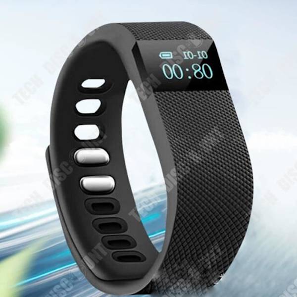 TD® TW64 Älykäs Ranneke Silikoniranneke Metallisoljella Bluetooth Core Lataus Klipsi Urheilu Terveys Ranneke