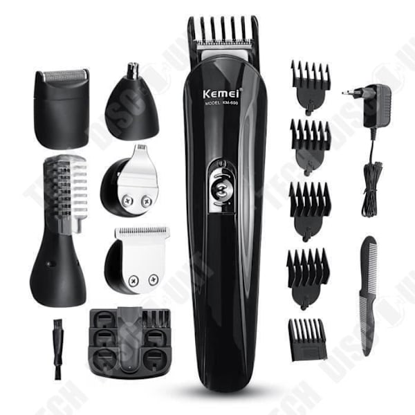 TD® Hårklippare Set Beard Pro Presenter för män Elektrisk Frisör 6 IN 1 USB
