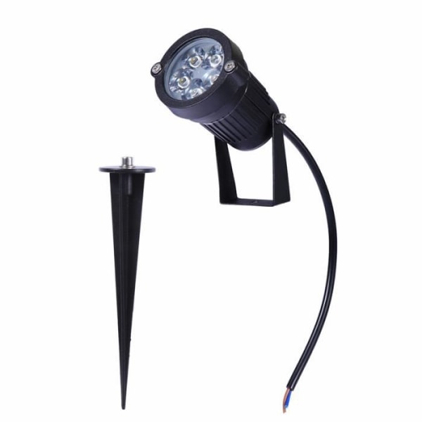 Trädgårdslyktstolpe - PIXNOR trädgårdslampa - Integrerad LED - Svart - Modern
