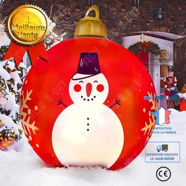 TD® LED lysande uppblåsbar ballong PVC uppblåsbar juldekoration leksaksballong ballong 60 cm utomhus kul utskrift leksaksboll