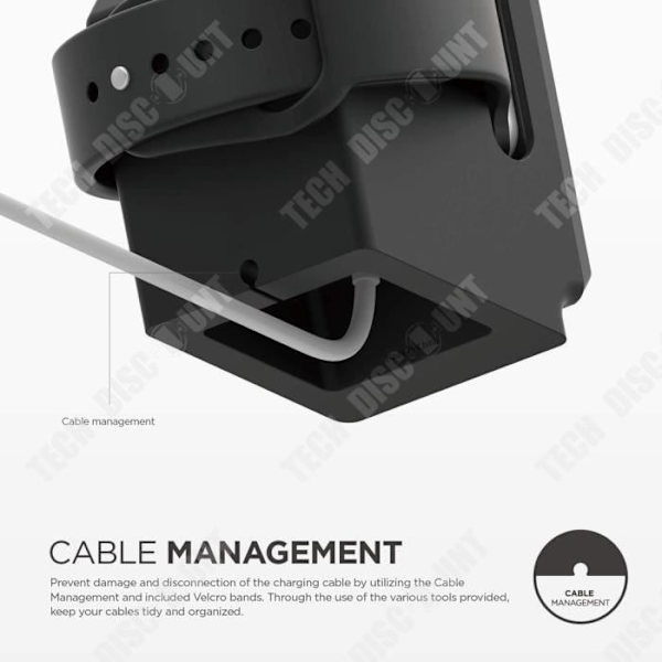 Trådlös klockdocka TD® Trådlös USB för klocka Laddning Skrivbordsställ Skrivbordsväckarklocka