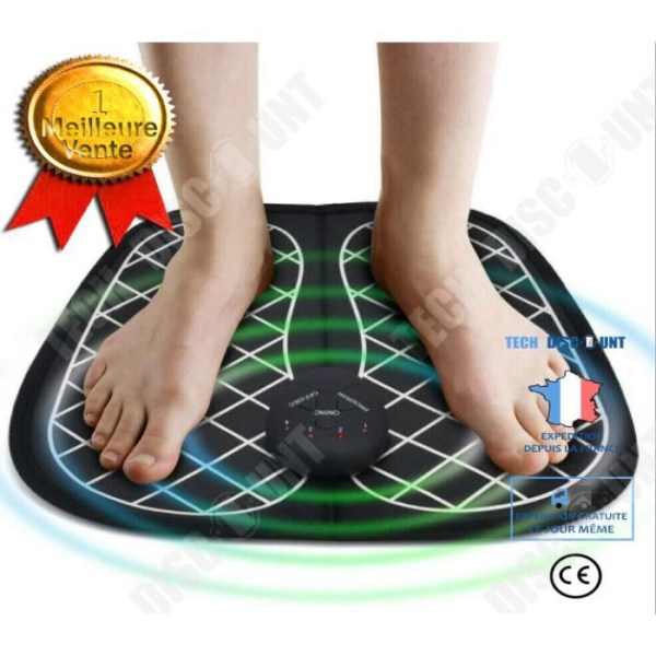 TD® Foot Massager Fot Massager Machine Fitness hopfällbart instrument