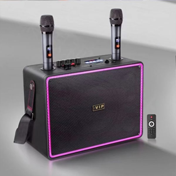TD® Bluetooth-högtalare 8-tums bärbar utomhus trådlös bärbar ljuduppspelningsmikrofon subwoofer