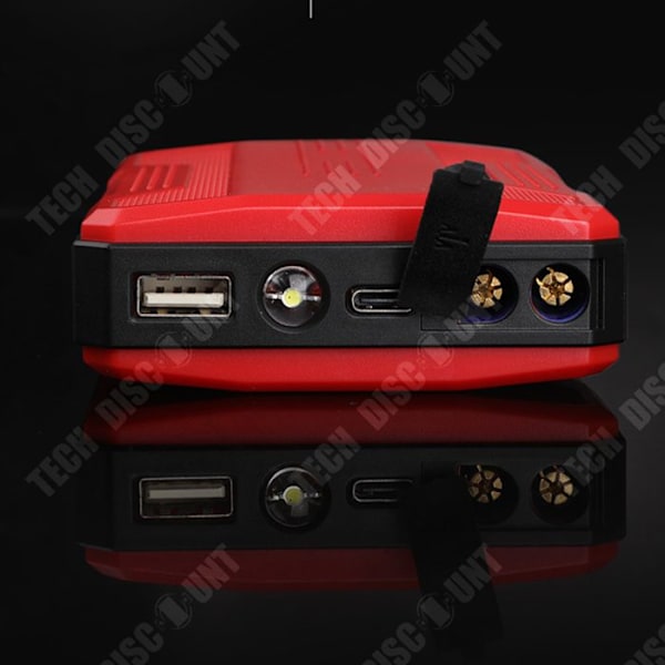 TD® Bilbatteri booster motorstarter 20000mAh biloplader nødstarter 12V