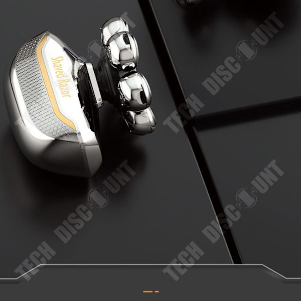 TD® Vandtæt elektrisk barbermaskine, smart barberhoved til mænd, barberhoved, elektrisk barbermaskine med 7 blade, multifunktionel barbermaskine.