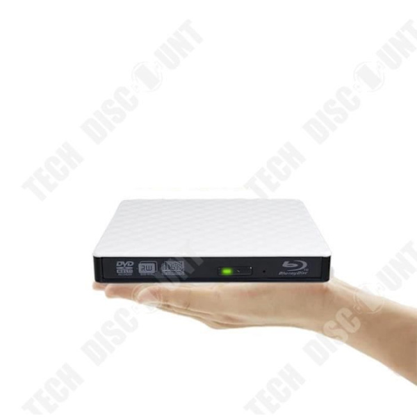 TD® USB3.0 extern Blu-ray-enhet, ny universell Lingwen DVD-brännare för stationär bärbar dator