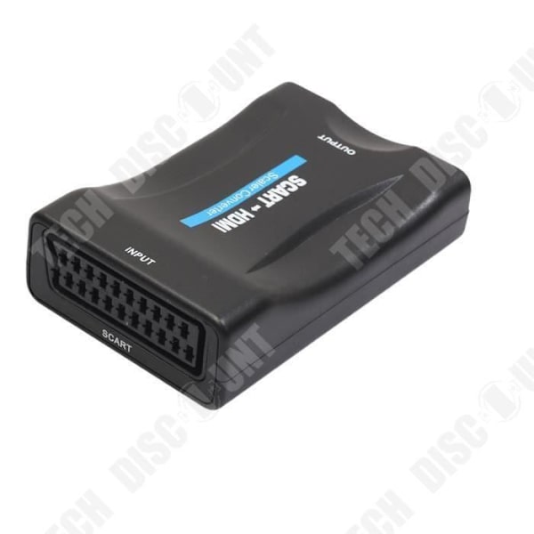 TD® Scart till HDMI-omvandlare utmärkt kvalitet 1080p multimediainnehåll delar stora skärmar foton videor datorer