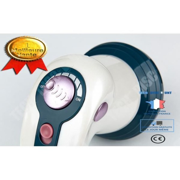 TD® Multifunktion elektrisk massageapparat Smal kroppskvarn Infraröd massagemaskin Gödande