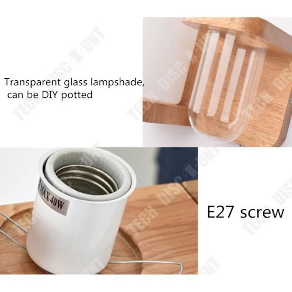 TD® Læselampe til skrivebord hængende loft lampe soveværelse køkken stue drenge barn E27 væg lampe indendørs udendørs grøn plante