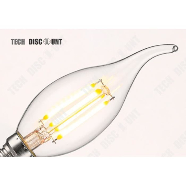 TD® Sæt med 10 LED-pærer i Edison/Retro energibesparende