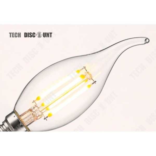 TD® Set med 10 Edison LED-glödlampor/Retro Energispar/