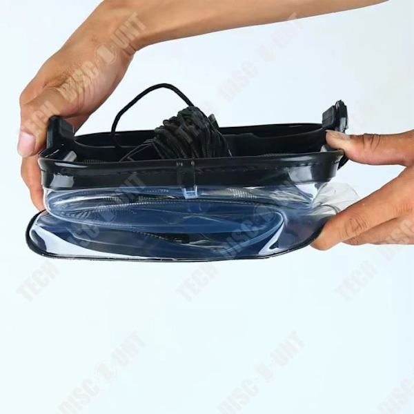 TD® Vikt transparent hink med rep mini levande fiskhink eva förtjockad multifunktionsfiskehink 10 liter