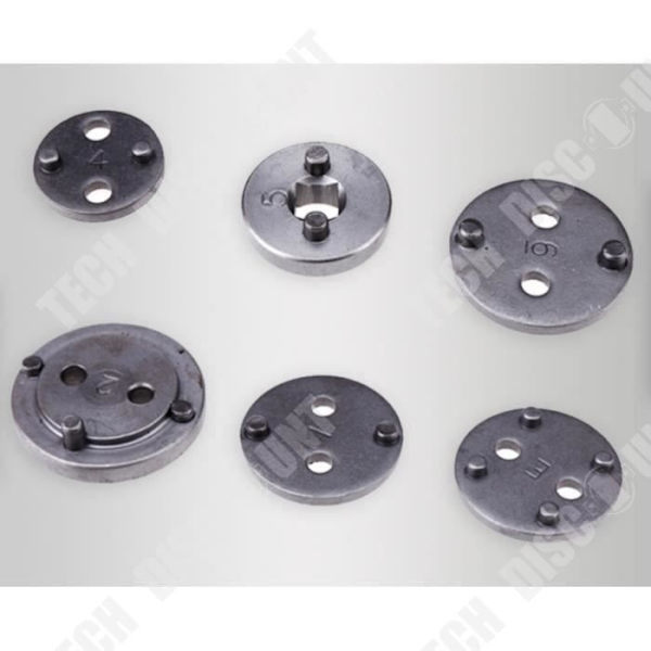 TD® Coffret Sæt Piston Skubæk Bremse 12 Stykker / Justeringsværktøj til Bremsecylinder 12 Stykker
