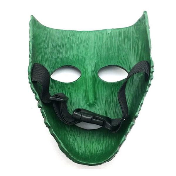 Naamioitu Monsteri Cosplay Pilailu Jumala Halloween Hartsin - CONFOZEN - Rocky - Vihreä - Aikuinen