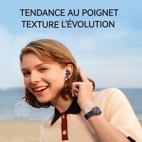 INN Smartwatch 2 i 1 8-15 dages standby tid bluetooth headset connected watch ur bevægelsesdetektion bluetooth