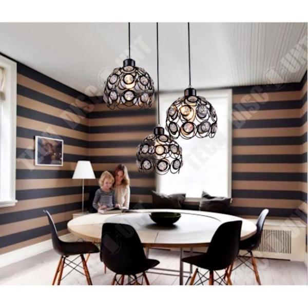 TD® Simple Creative Handgjord LED-lampa i kristall från Black Bar