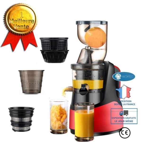 INN® Juice Machine Filterlös Juicer Multifunktion Juice Extractor Automatisk separering av grönsaks- och fruktjuice
