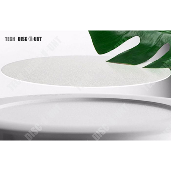 TD® Positiv vit taklampa rund platta form LED-ljus vardagsrum sovrum korridor vardagsrum deco belysningsspot 6wLED 10 st