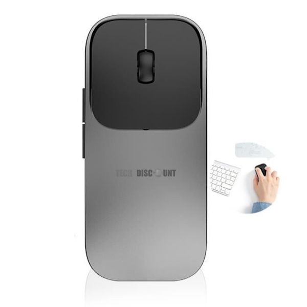 Smart mus - TD® - Trådlös - Röstöversättning - Röstigenkänning - Ergonomisk