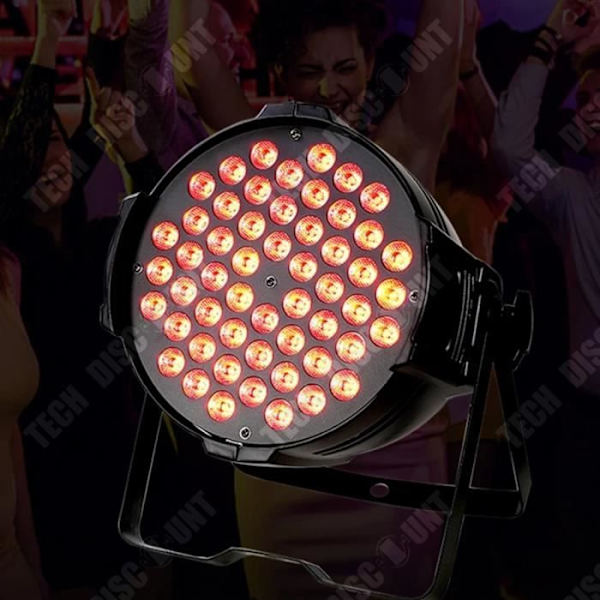 TD® Stage Lighting 54 väriä välkkyvä valot ääni-ohjattavat tunnelmavalot esityslavat valot baarissa