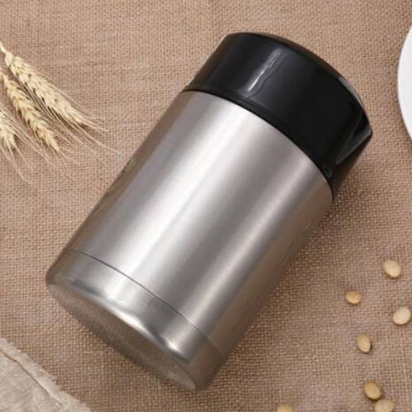 Lounaslaatikko - Inox - 800ml - Kaksoiseristys - Irrotettava kansi - Liukumaton