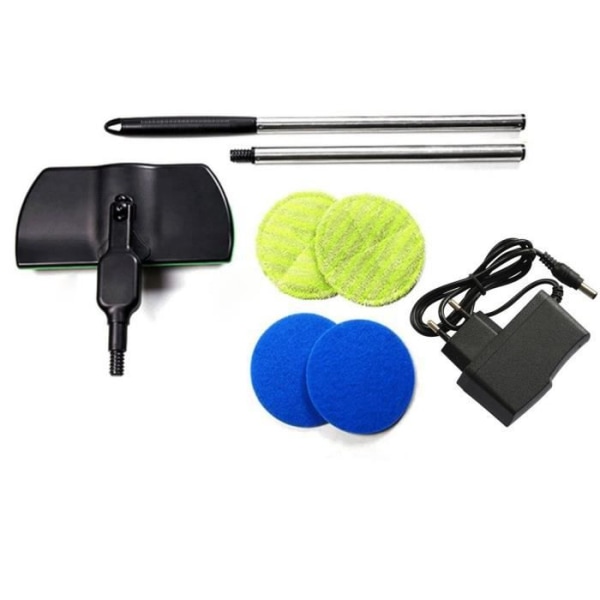 Batteridreven elektrisk fejemaskine LESHP - 360 graders rotation - Mikrofiber rengøring