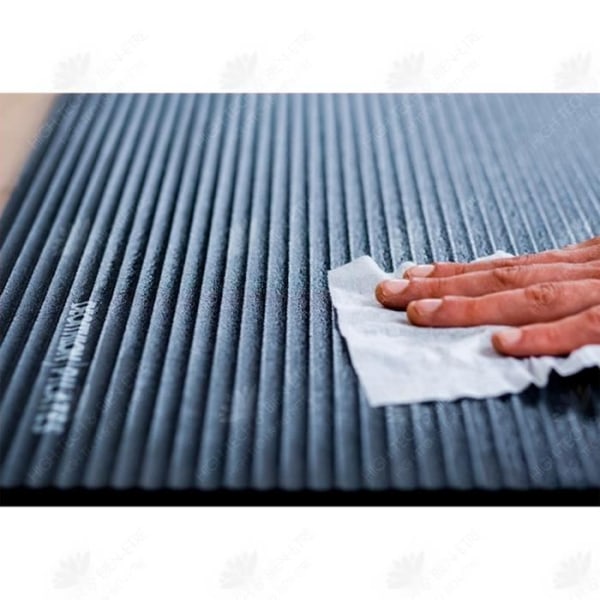 HTBE® Yogamatta 15 mm tjock slitstark halkfri träningsmatta fitnessmatta halkfri yoga träningsmatta