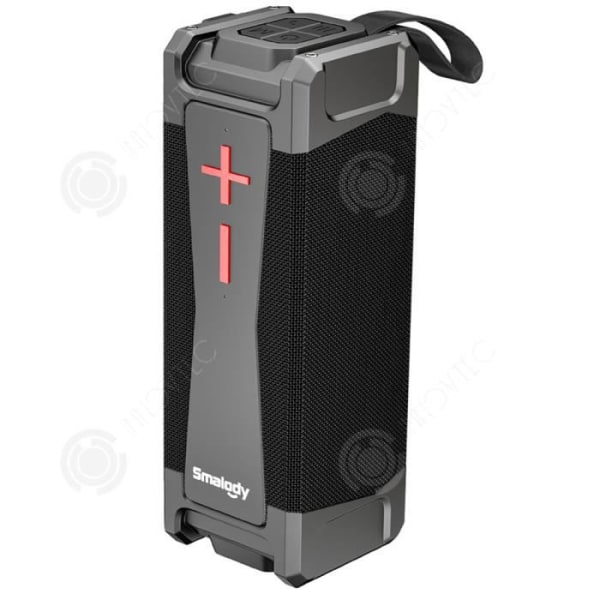 INN® Bluetooth højttaler til udendørs brug subwoofer sort indbygget lithiumbatteri bærbar lydstrøm kort