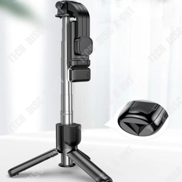 TD® Mobiltelefon skønhed kontor foldbar bluetooth selfie stik lys fyldning mini vibro bærbar stativ til live.