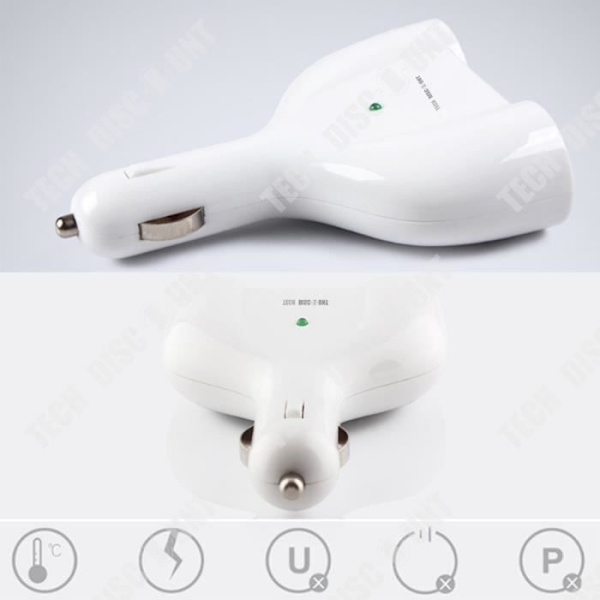 Anhænger - TD - Intelligent - Dobbelt USB-porte - Universel - 3100 mA