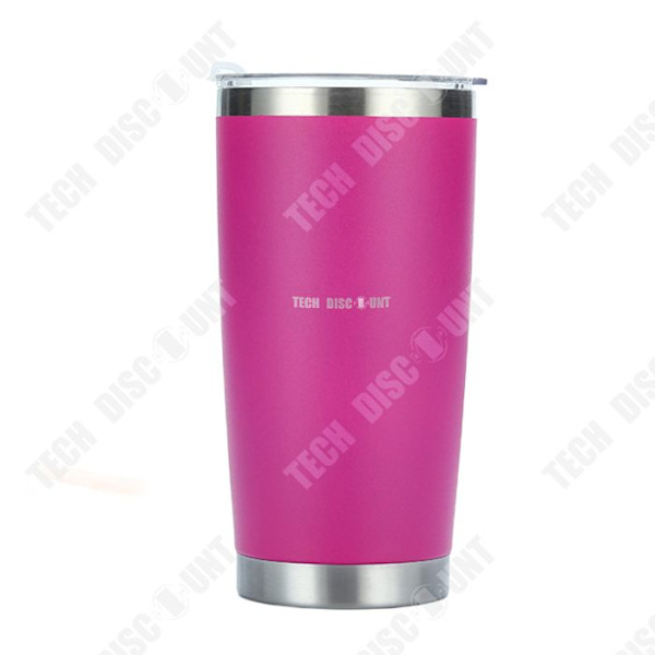 TD® 20oZ 304 rostfritt stål isolerad kaffemugg med lock isolerad kopp för varmt och kallt kaffe Ice Bar Cup