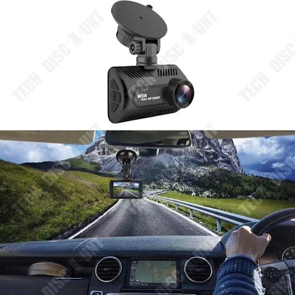 TD® HD 1080P kaksilinssisellä etu- ja takakameralla varustettu autotallivideorekisteri pysäköintivalvontaa varten.