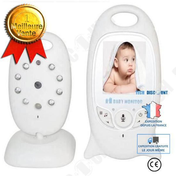 TD® Baby Phone video Trådløs Multifunktion 2.0 Farve LCD video trådløs baby overvåger + 8 Vuggesange Nattevision Termometer